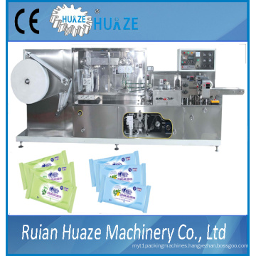 Single-Piece Wet Tissue Packing Machine